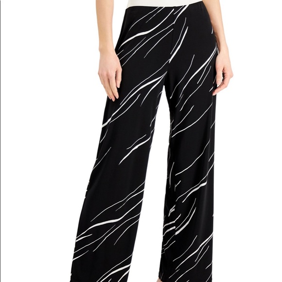 Alfani wide leg modern Women pants size Large - Picture 4 of 6